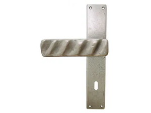 LATUS MG2221 - Bronze door handle on back plate - Finishes accessories by Fama International