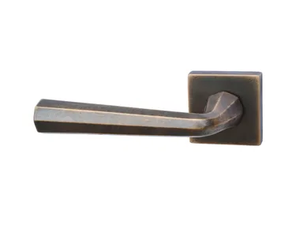 LATUS MG2292 - Bronze door handle on rose - Finishes accessories by Fama International
