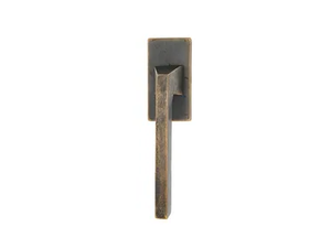 LATUS MG2403 - DK bronze window handle on rose - Finishes accessories by Fama International