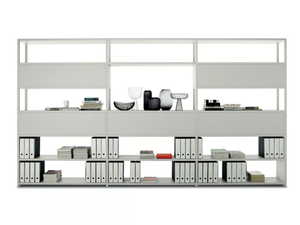 FRAME - Open sectional metal bookcase - Cabinet by Fantin