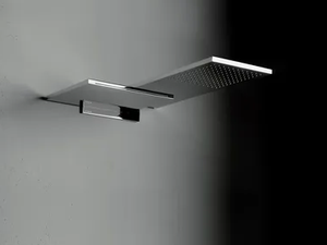 8035B+8035A - Wall-mounted 2-spray overhead shower - Shower by Fantini Rubinetti