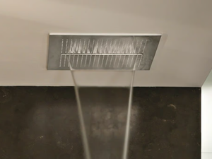 ACQUA ZONE - Ceiling mounted 2-spray overhead shower - Shower by Fantini Rubinetti