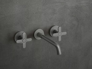 ICONA CLASSIC - 3 hole wall-mounted washbasin tap - Tap by Fantini Rubinetti