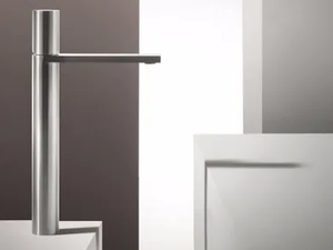 MILANO - 3006 - Countertop single handle stainless steel washbasin mixer - Tap by Fantini Rubinetti