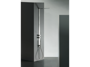 MILANOSLIM - Wall-mounted stainless steel shower panel - Shower panel by Fantini Rubinetti