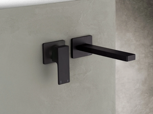 MINT - F809B+M011A - 2 hole wall-mounted washbasin mixer - Tap by Fantini Rubinetti