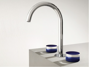NICE - 3 hole countertop washbasin tap - Tap by Fantini Rubinetti