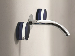 NICE - 3 hole wall-mounted washbasin tap - Tap by Fantini Rubinetti