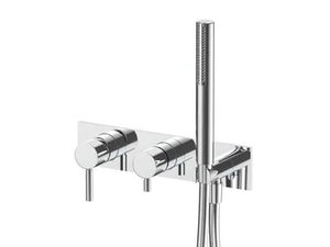NOSTROMO - E884B+R084A - Shower mixer with hand shower - Shower by Fantini Rubinetti