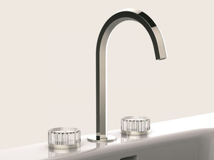 VENEZIA - 3 hole countertop washbasin tap - Tap by Fantini Rubinetti