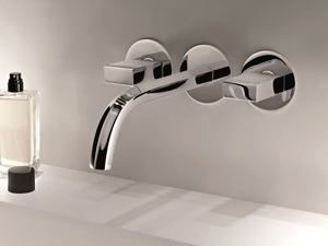 VENEZIA - 3 hole wall-mounted washbasin tap - Tap by Fantini Rubinetti