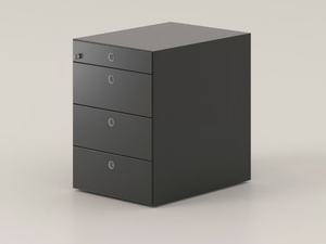 MÈTA - Office drawer unit with lock - drawer by FANTONI