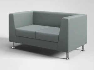 NAXOS ELITE - 2 seater leather sofa - Sofa by FANTONI