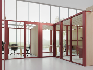 TM - Glass office partition - Screens by FANTONI