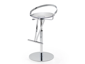 CAYMAN BAR POLI - Swivel steel stool with gas lift - Stool by Fasem