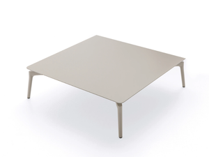 AIKANA - Low aluminium garden side table - Side table by FAST