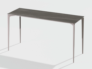ALLSIZE - Rectangular aluminium high table - Table by FAST