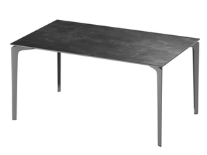ALLSIZE - Rectangular porcelain stoneware garden table - Table by FAST