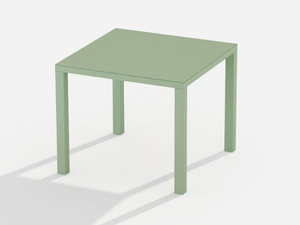 EASY - Square aluminium garden table - Table by FAST