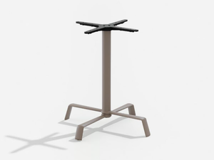 ELICA - Aluminium table base with 4-spoke base - Table by FAST