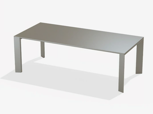 GRANDE ARCHE - Rectangular aluminium garden table - Table by FAST