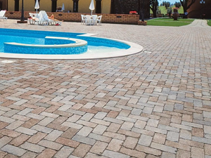 VECCHIO MATTONE - Cement outdoor floor tiles - Floor tile-stone by FAVARO1
