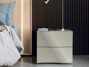 ANTIBES - Bedside table with drawers - Side table by Febal Casa