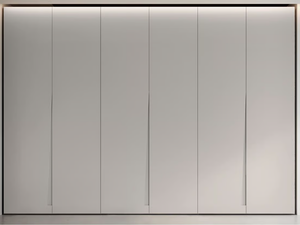 ELITE - Built-in melamine-faced chipboard wardrobe - wardrobe by Febal Casa