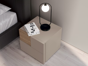 JEAN - Bedside table with drawers - Side table by Febal Casa
