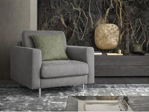 KENDAL - Fabric armchair with armrests - Armchair by Felis