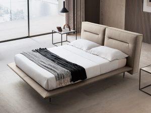 MOONLIGHT - Upholstered fabric bed - Bed frame by Felis