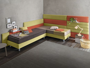 SOMMIER COLLECTION - Fabric sommier with removable cover - Accessories by Felis
