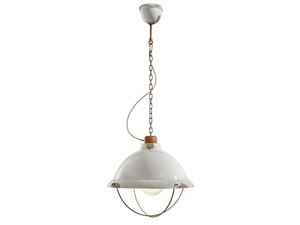 INDUSTRIAL - Ceramic pendant lamp - Ceiling lamp by FERROLUCE