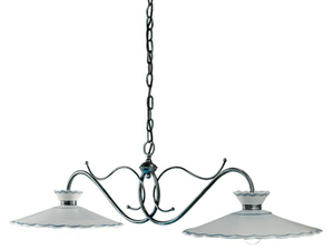RAVENNA - Ceramic chandelier - Ceiling lamp by FERROLUCE