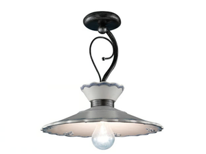 RAVENNA - Ceramic pendant lamp - Ceiling lamp by FERROLUCE