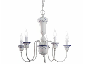 SANREMO - Ceramic chandelier - Ceiling lamp by FERROLUCE