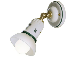 SAVONA - Wall-mounted adjustable ceramic spotlight - Functional light by FERROLUCE