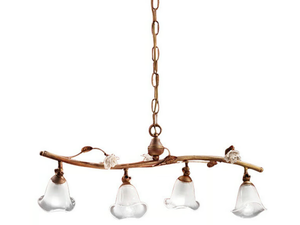 SIENA - Swivel ceramic pendant lamp - Ceiling lamp by FERROLUCE