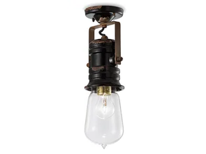 URBAN - Adjustable round ceiling ceramic spotlight - Functional light by FERROLUCE