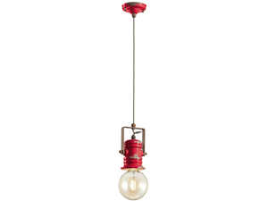 URBAN - Swivel ceramic pendant lamp - Ceiling lamp by FERROLUCE