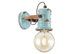 URBAN - Wall-mounted adjustable ceramic spotlight - Functional light by FERROLUCE