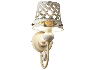 VERONA - Ceramic wall light with fixed arm - Wall lamp by FERROLUCE