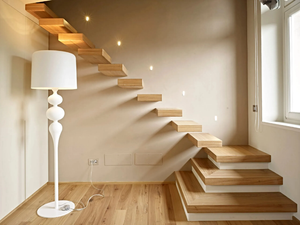 STAIR WITH BOXED TREAD - Three-crossed-layers wooden covering - Other by Fiemme Tremila