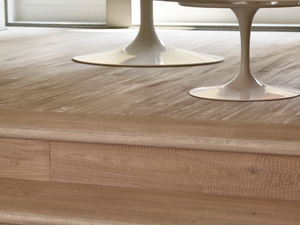 STAIR WITH ROUND NOSING - Three-crossed-layers wooden covering - Other by Fiemme Tremila