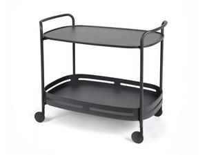 RIVA LARGE - Aluminium drinks trolley - Accessories by Fischer Möbel