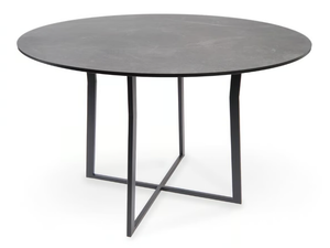 SUITE - Round laminate garden table - Table by Fischer Möbel