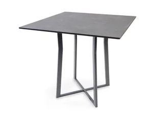SUITE - Square laminate garden table - Table by Fischer Möbel
