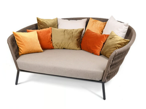 WING - Curved rope garden sofa - Sofa by Fischer Möbel