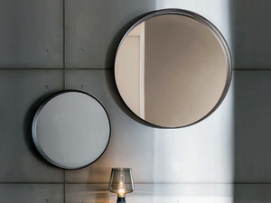DIONISO - Round framed wall-mounted mirror - Accessories by FIT INTERIORS