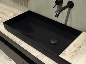 LAMINA - Rectangular metal washbasin - Washbasin by FIT INTERIORS